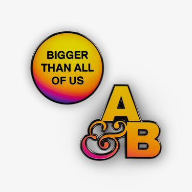 Above & Beyond 'Bigger Than All Of Us' Enamel Pin Set Enamel Pin 'Bigger Than All Of Us' Enamel Pin Set - Default Title
