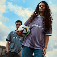 Anjuna Vintage Short Sleeve Soccer Jersey / Periwinkle