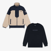 Anjunadeep Anjunadeep Heritage Fleece Jacket & Long Sleeve Tee (Bundle) Bundle Anjunadeep Heritage Fleece Jacket & Long Sleeve Tee (Bundle) - S / S