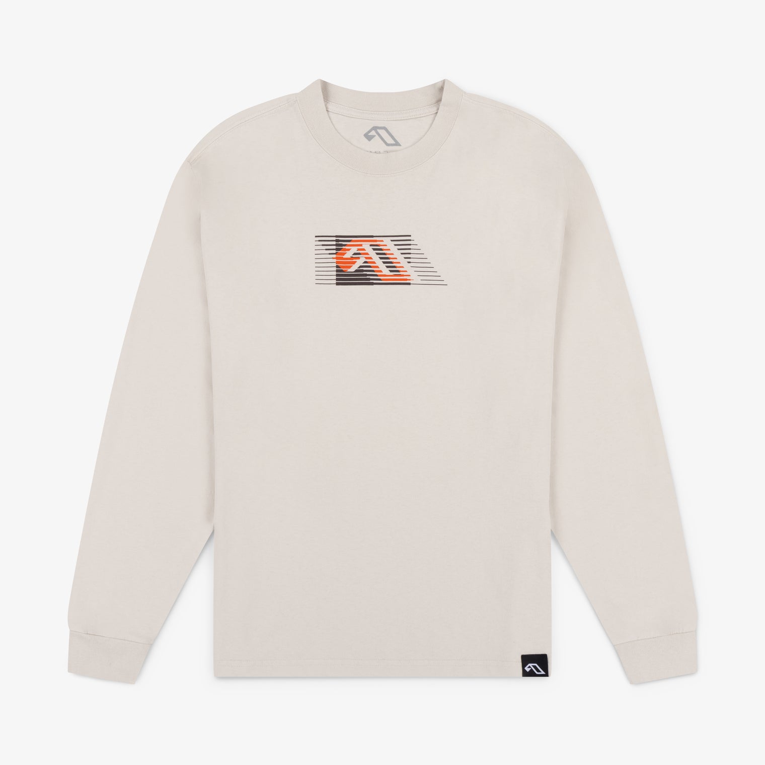 Anjuna Movement Graphic Long Sleeve Tee / Faded Bone