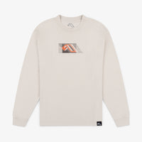 Anjuna Movement Graphic Long Sleeve Tee / Faded Bone